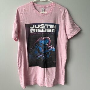Justin Bieber Justice World Tour T-shirt